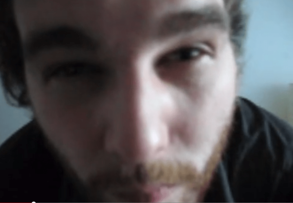 Artist Staring Intently at&nbsp;Viewer(2012)